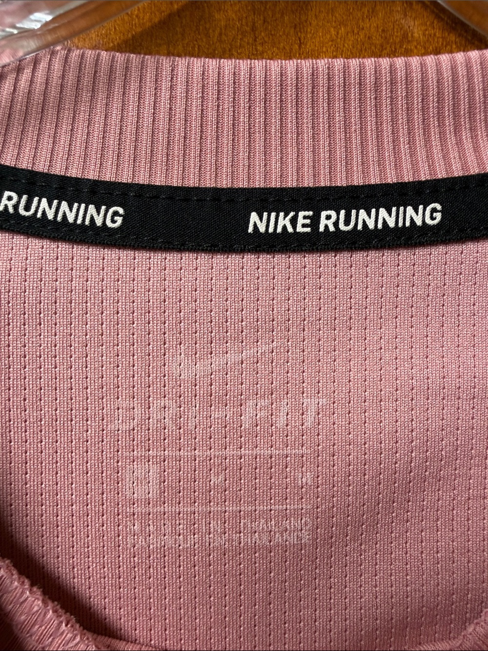 Mauve Nike Dri-Fit Long Sleeve Shirt - Picture 3 of 13